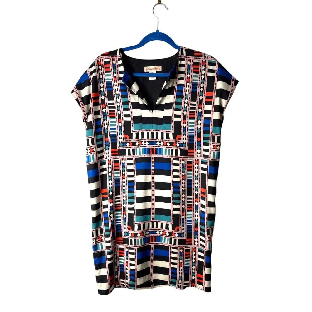 Mara Hoffman Women's Bold Colorful Geo Shift Dress Size S - Picture 1 of 6